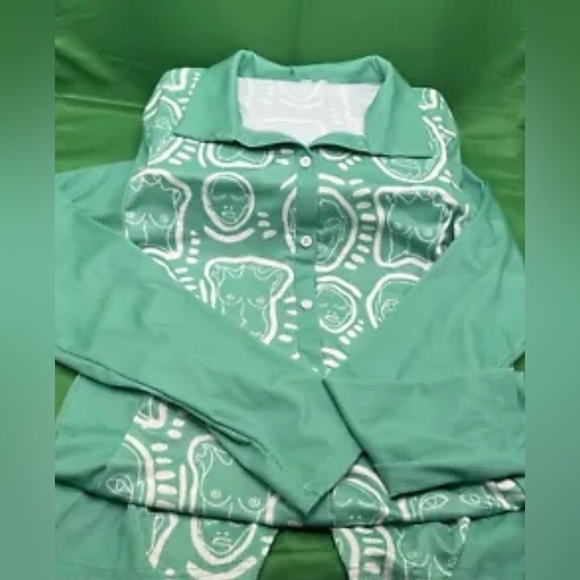 Patrick Church Button Up Knit Jumper | NYC Artist Limited  Edition Size Large - Picture 8 of 13